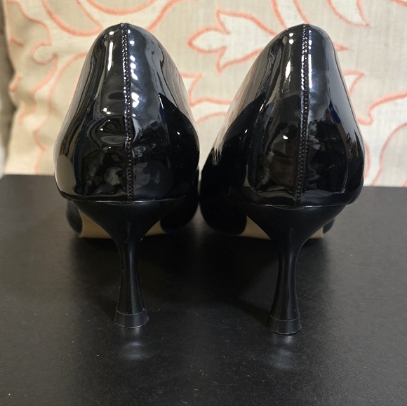 Black kitten heels size 35 = US 4.5 / 5 - Picture 4 of 5